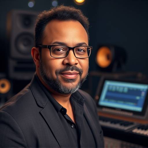 Portrait of Kevin Jones, Mastering Engineer at Harmonic Resonance Studios.